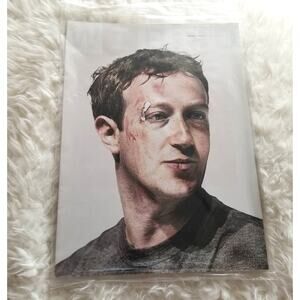 Wired Magazine Metaverse Facebook Mark Zuckerberg cover 2018 collectible SEALED